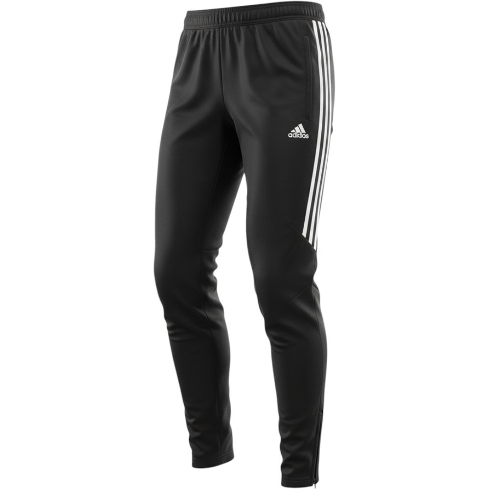 Adidas Tiro 17 Training Pants Black White Stripes Climacool Joggers Mens Medium